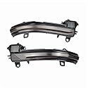 YannnnV12 Auto Rückspiegel Blinker Für BMW X1 F48 2016 2017 2018 Serie 2 F45 F46 X2 F39,1 Paar Auto-Rückspiegel, Blinker, Seitenspiegelleuchte Spiegelblinker,A