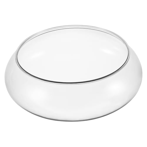 Milisten Flower Vase Bowl, Wide Mouth Round Vase, Terrarium Succulent Planter, Hydroponic Planter, Floral Container, Globe Fish Bowl Table Centerpiece