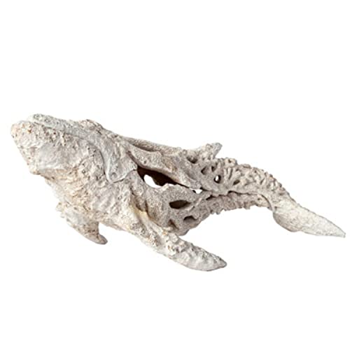 Corner Merchant Nautical Whale Ocean Decor Coral Reef Beach Home Decor Tabletop Collection (Humpback Whale, White) #TOP5