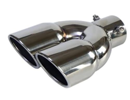 Embout d'échappement double en acier inoxydable de qualité supérieure pour votre voiture