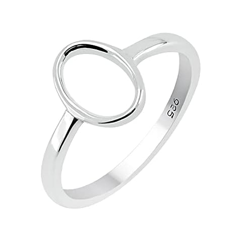 TISHAVI Oval Sterling Silver Ring Cover