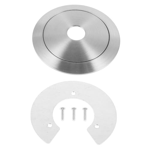 Abaodam ガラスランプシェード接続リング 耐久性メタル固定リング付き 簡単取り付けで 対応 住宅 商業照明機器用シェードアダプター