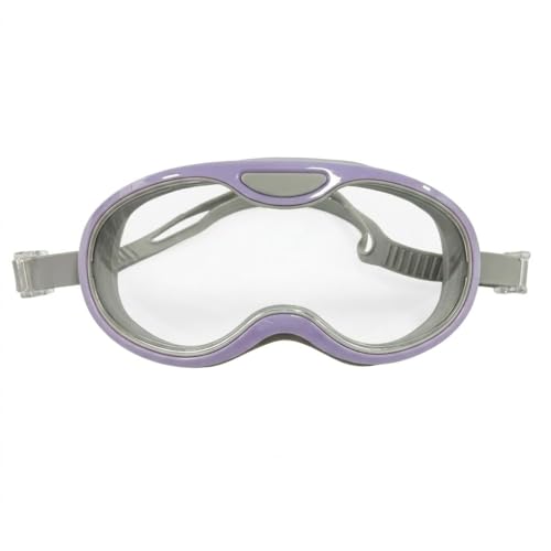Image of BURNLAB Swimming Goggles for Kids, Clear Vision Pool Goggles for Boys & Girls, Easy Adjustable Strap (Purple)