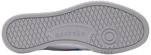 Reebok Unisex Club C Revenge Sneaker, White/Kinetic Blue/Unleashed Green, 9.5 Women/8 Men4