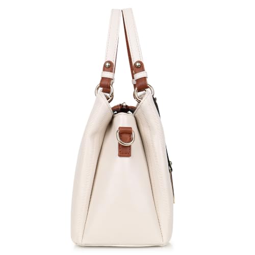 Image of Lady Quinton Women's Striped Line Handbag for Women| Ladies purse | Stylish Shoulder Bag | Gift for Women