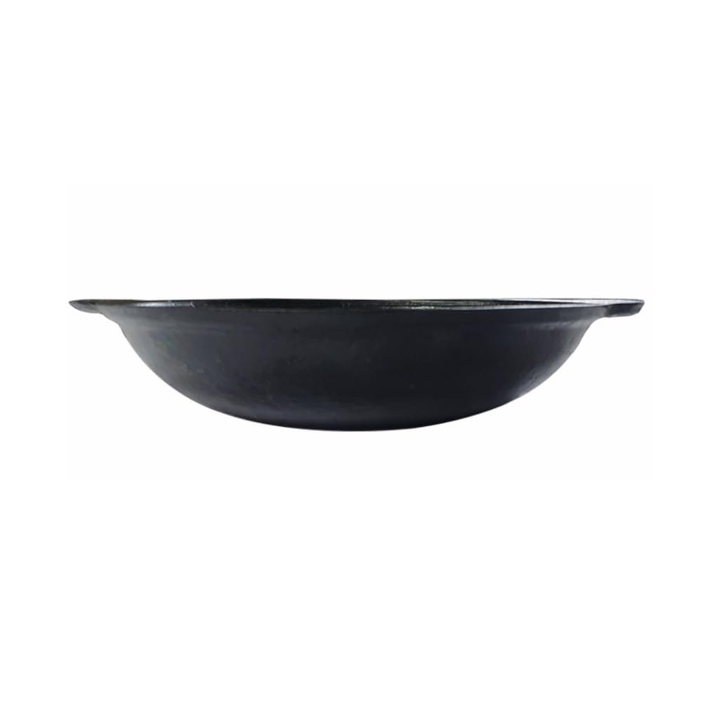 It likes Handmade Korean traditional thick cast iron compatible deep stew pot shabu-shabu IH pan grill
