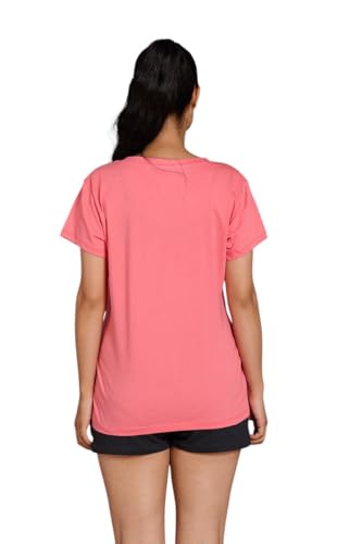 Image of Go Devil Women's Casual Printed Round Neck Oversized Stylish T Shirt
