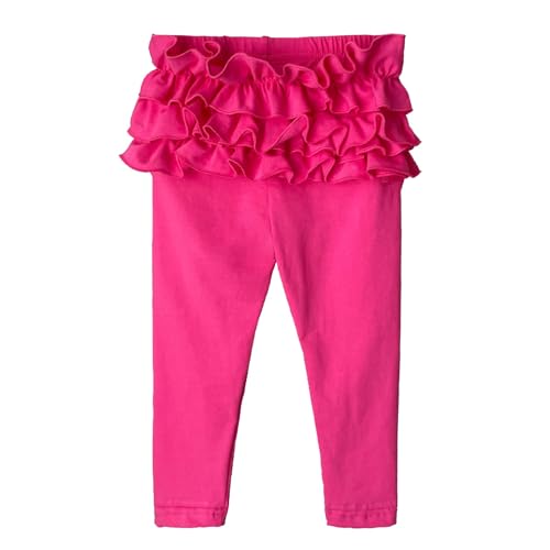Infant 𝐔niform Leggings with Skirt Footless 𝐑uffle Elastic Waist Tutu Tights Pant Baby Girls Soft Warm Pantskirt