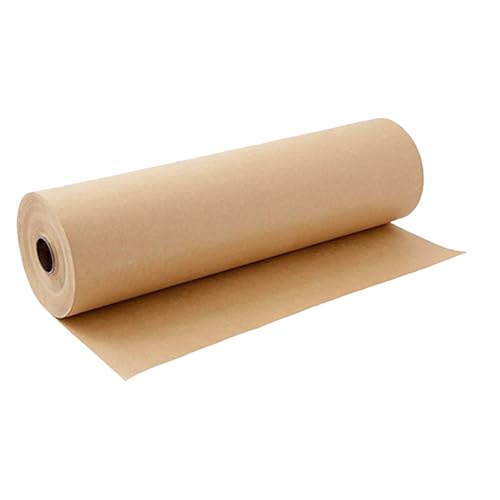 Papier kraft jaune naturel rouleau loisirs creatifs et emballage colis