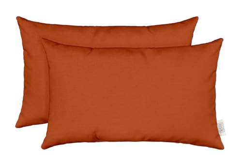 RSH DECOR: Sunbrella Lumbar Throw Pillows Set of 2 | 20