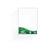 Clear Plastic Sheet - Clear Plexiglass Sheet Thin Acrylic Panel - Flexible Plastic Sheet, Picture Frame Glass Replacement, Acrylic Sheets, Thin plexiglass Sheet, 5