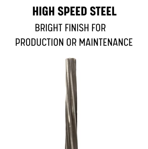 Image of Drill America DWRRTPS2 /0 #2 /0 High Speed Steel Spiral Flute Taper Pin Reamer, DWR Series