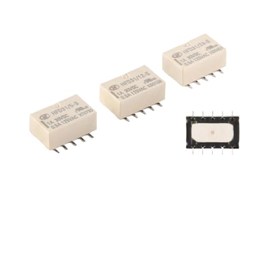 Relais de signal HFD31-5-S micro relais 10 broches 5VDC pour carte électronique