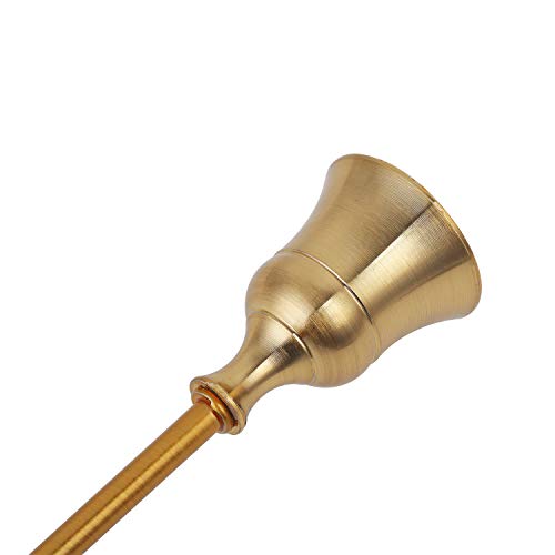 Vincidern 5Pcs Gold Candlestick Holders Vintage Decorative Taper For Table, Long Candle Stick Holder For Mantel, Dinner Room, Christmas, Party, Holiday Centerpieces, Home Decor #TOP6