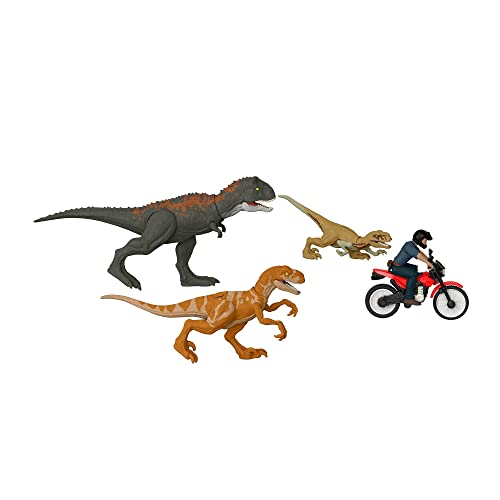 Mattel Jurassic World Owen Escape Dinossauro de brinquedo , Multicolorido