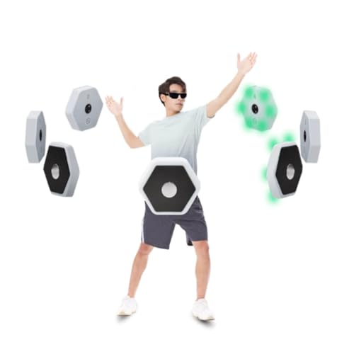 Lubeby Smart Reflex Glasses Head Up Trainingsbrille GS05 Head-up Dribble Brille für Basketball, Hockey, Fußball, Training