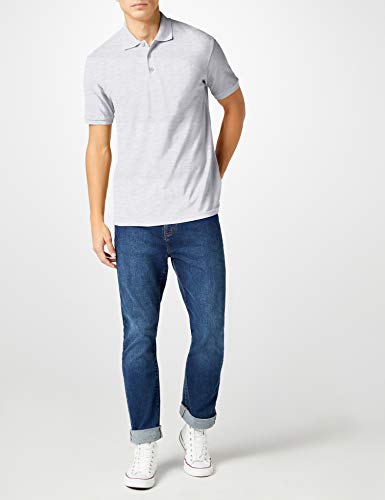 Fruit of the Loom SS035M Maglietta Polo, Grigio