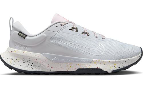 NIKE Juniper Trail 2 Gore-Tex, Sneaker Uomo, Pure Platinum White Magic Ember, 44 EU