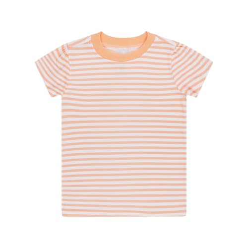 Image of Cudlie 5-Pack Toddler /Baby Girl Short Sleeve Tops - Premium Quality Shirt Tops for Lightweight Comfort and Style.