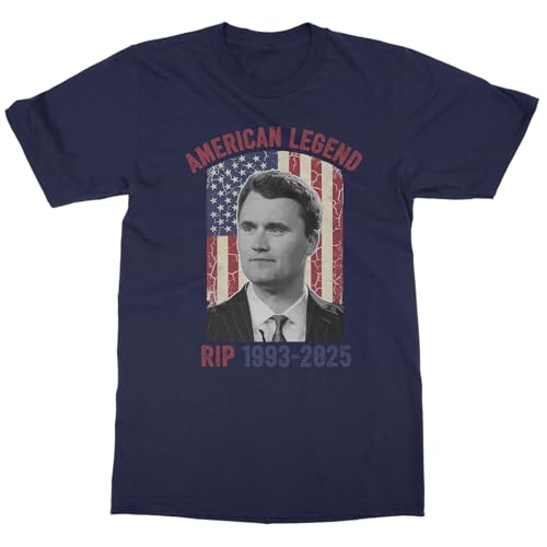 American Legend RIP Charlie Kirk - Memorial Tribute Unisex T-Shirt