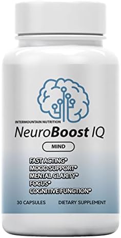 XP Nutrition NeuroBoost IQ Supplement, Nootropic, Brain Pills, Ben Carson Neurobooster, Focus Better – (1 Pack) – Authorized Brand XP Nutrition NeuroBoost IQ Supplement, Nootropic, Brain Pills, Ben Carson Neurobooster, Focus Better – (1 Pack) – Authorized Brand