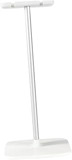 EPIGEIST 1 Pieza Soporte De Auriculares En El Oído Pararse Aluminio Accesorios Titular En La Oreja Soporte Metálico Para Auriculares Pedestal En La Oreja Blanco