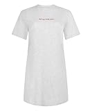 Hunkemöller Nachthemd Rundhalsausschnitt - Soft Grey Melange - XL/XXL