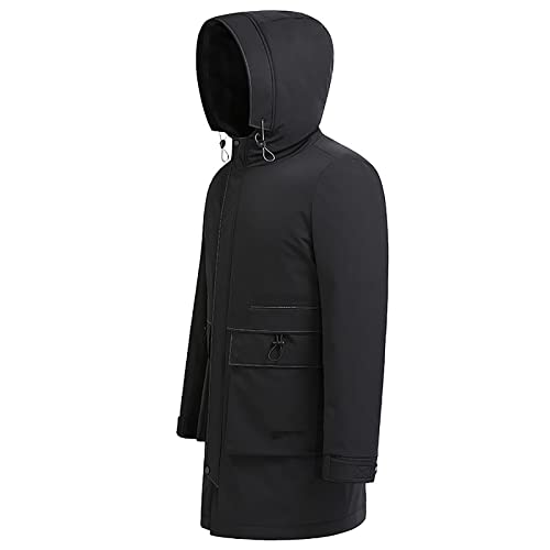 Doudoune pour homme à capuche résistant à l'eau puffer camouflage