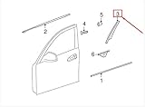  GTV INVESTMENT MB C W204 Zierleiste, vorne Links an der Seite, A2046900187, Originalteil