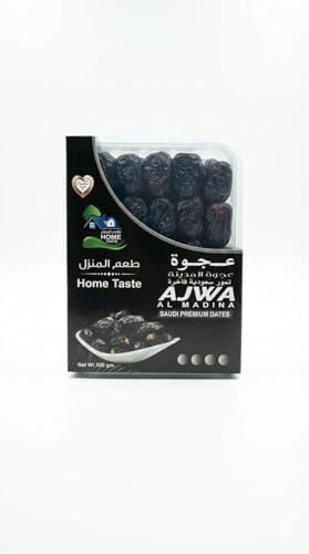 Home Taste Ajwa Al Madina Saudi Premium Dates 500g