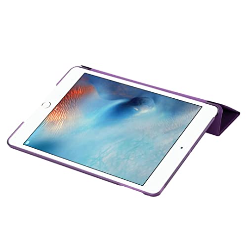 For Apple iPad Pro 10.5 2017 A1709 Smart case Magnetic Stand cover with Wake/Sleep (Purple) - Image 4