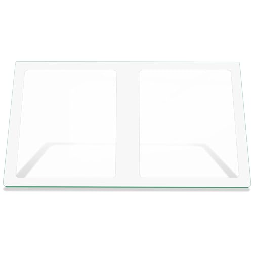 Image of Upgraded MHL61952311 Refrigerator Shelf Glass Compatible with Kenmore LG Fridge Shelf Replacement LRTLS2403S LTCS24223D LTCS24223S LG Kenmore Crisper Drawer Cover Tempered Glass Insert Crisper Shelves