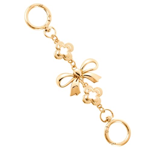 Purse Extender Chain Bow Pattern Metal Bag Extender Bag Extender Chain Replacement Bag Chains Purse Accessories for Handbags Purses