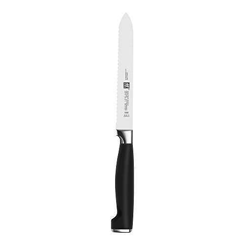 Image of ZWILLING TWIN Four Star II 5-inch Serrated Utility Knife