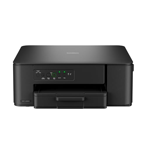 Brother DCP-J1260W Wireless A4 Inkjet Printer|all-in-one (Print/Copy/Scan)|Wi-Fi/USB 2.0|A4|2-Sided Print|Photos|Inks Included|UK Plug