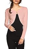 bolero jacke blau Pflege: Maschinenwäsche; Packet: 1 x Lässige Strickjacke für Damen