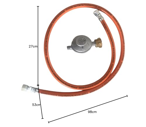 Foto von BSR-Grillen 5-flammiger Profi Gasgrill aus Edelstahl, stufenlos regelbar, Gasbräter, Gastrogrill, Gastrobräter mit Gasschlauch und Druckminderer (18,4 kW | verchromter Grillrost)