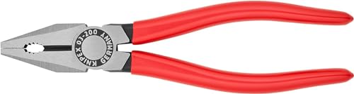 Alicate universal KNIPEX 03 01 200 de 200 mm para cortar cables y sujetar piezas 4