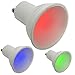 Produktbild Lampe Strahler 6W farbiges Licht rot grün blau LED Leuchtmittel GU10 220V