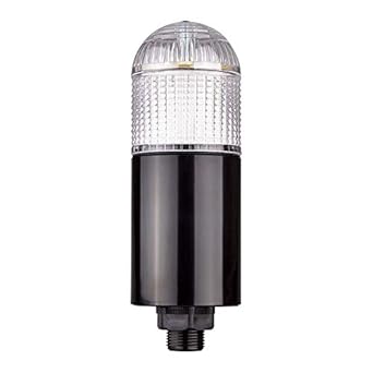 PTD-SCF-102-RBG-B, LED Stack Tower Light, 56mm Dome Type, 3 Colors(R/B/G) in one Module, Steady/Flash, Direct mounting Black Body, 25