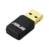 ASUS USB-N13 C1 - USB Clé Wi-Fi / Adaptateur Wi-FI N300 ASUS - USB-N13 v2 - Revêtement plaqué or