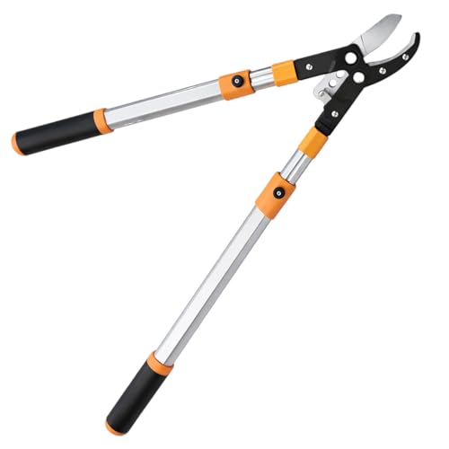 Topolenashop Troncarami Telescopico da Giardino 27–40” (700–1020 mm) – Cesoia Tagliarami Professionale con Manici Allungabili in Alluminio – Potatura Rami e Arbusti | 351392