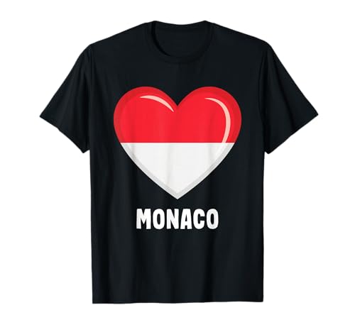 Drapeau Monaco Monacan T-Shirt
