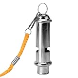 Silbatos deportivos con cordón, material robusto, silbato para entrenadores, silbato de sonido fuerte y nítido a granel, ideal para árbitro de sonido fuerte y gimnasio, silbato deportivo, construcción