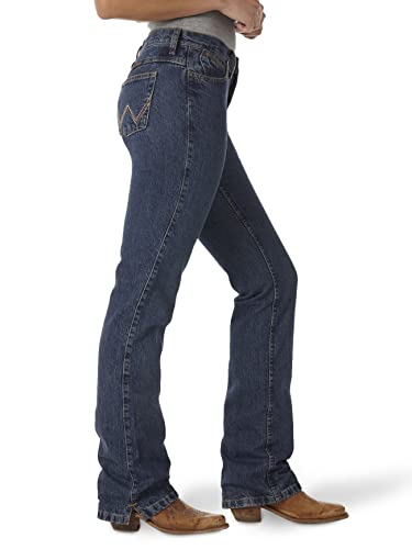 Wrangler Women's Cash Mid Rise Vented Hem Ultimate Riding Jean2