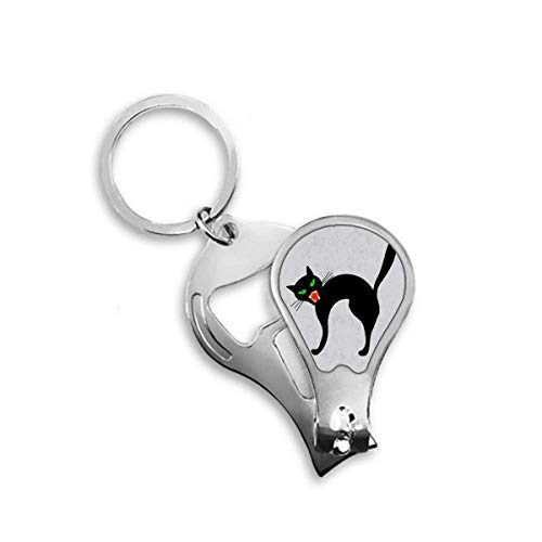 Coupe-ongles de pieds Halloween chat noir contre ongles durs