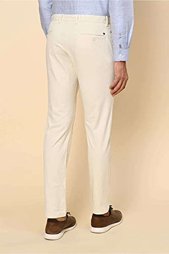 Image of Blackberrys Men's Cotton Blend Slim Casual Trousers