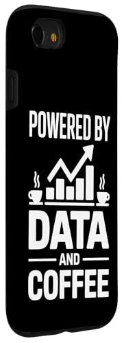 Data And Coffee Funny Data Science Coque pour iPhone SE (2020) / 7 / 8 – vue 3