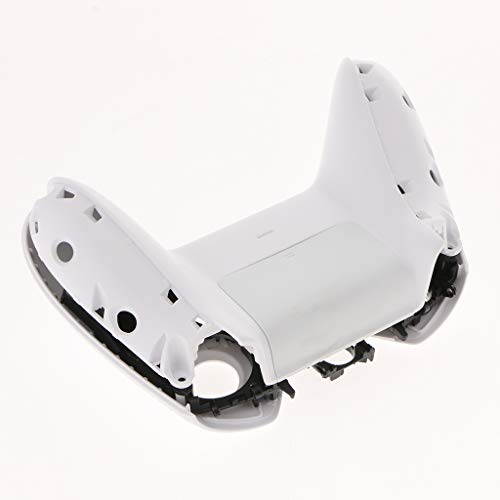 Capa de substituição branca completa para controle Microsoft Xbox One Elite com pegas de placa front