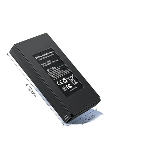 Batería recargable de repuesto 10000mAh compatible con GardePro E6P X60P 3